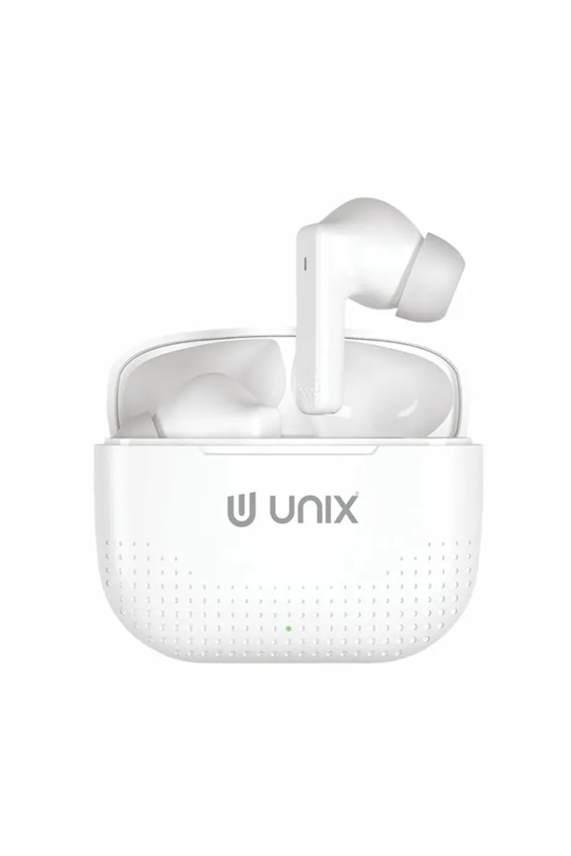 Unix Youno Airbud Z5 In Ear TWS Earbuds with Upto 42 Hrs Playtime, ENC, IPX4 (White)