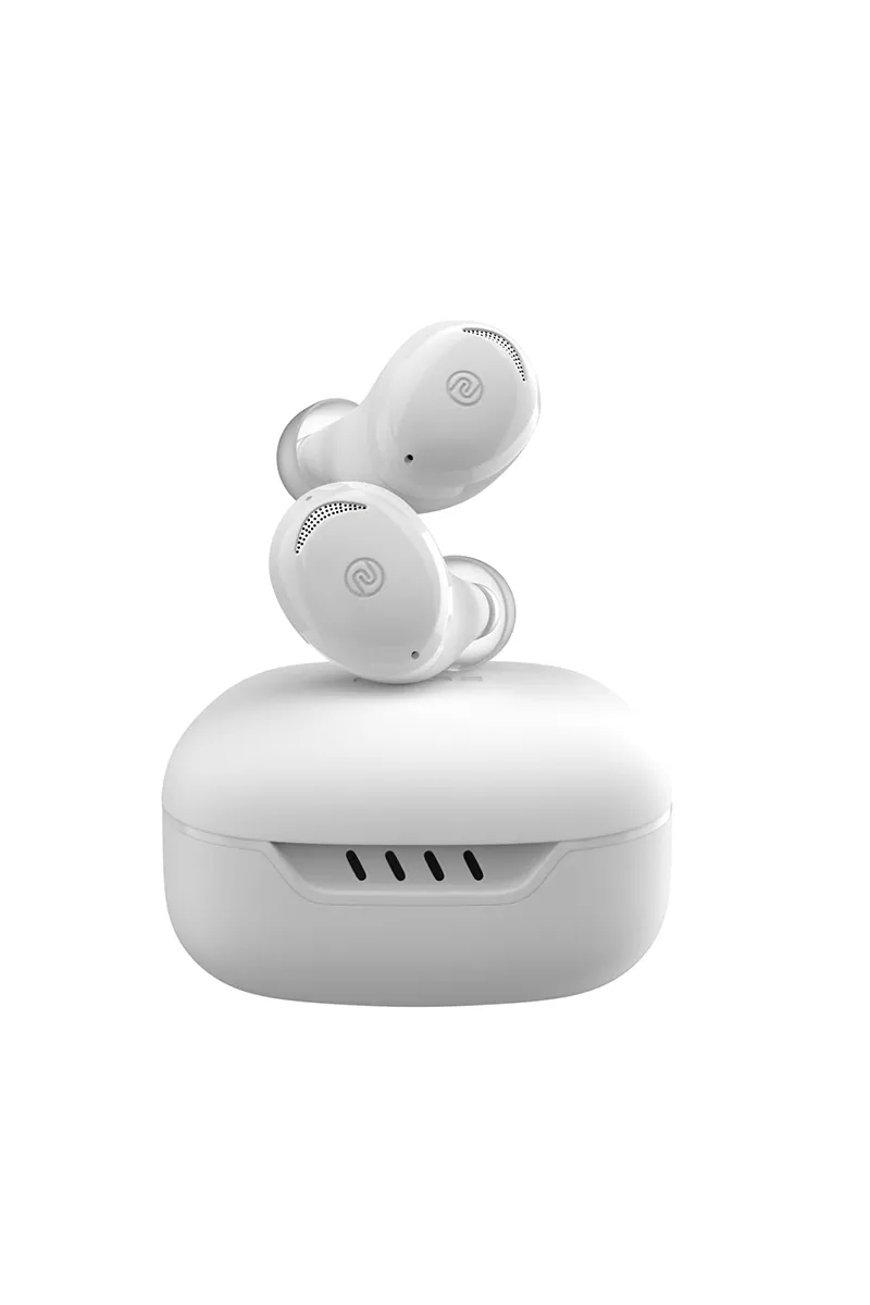 Noise Buds Trance In Ear TWS Earbuds with 45 Hrs Playtime, Low Latency, Instacharge (Snow White)