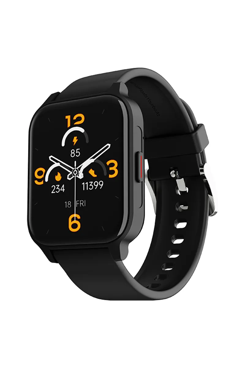 boAt Wave Magma 1.96" Smartwatch with HD Display, 100+ Sports Modes, IP68, Water Resistance (Charcoal Black)