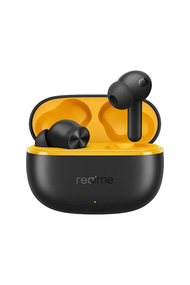 realme Buds T200 Lite In Ear TWS Earbuds with 48 Hrs Playback, AI ENC for Calls, 4 Mic, Low Latency (Volt Black)