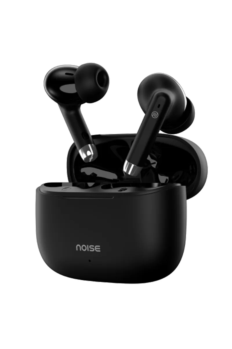 Noise Buds Aero In Ear TWS Earbuds with 45 Hrs Playtime, ESR, Low Latency, IPX5 (Charcoal Black) EL0139BUDCHBLA