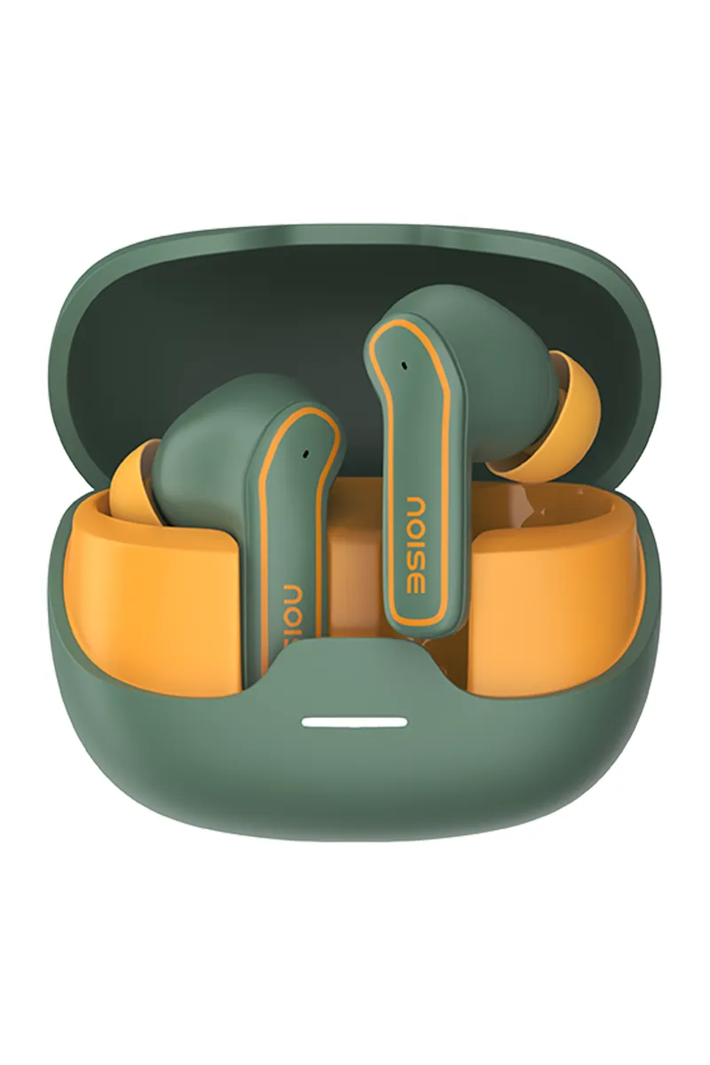 Noise Pop Buds In Ear TWS Earbuds with 50 Hrs Playtime, Quad Mic, IPX5, Hyper Sync (Forest Pop)