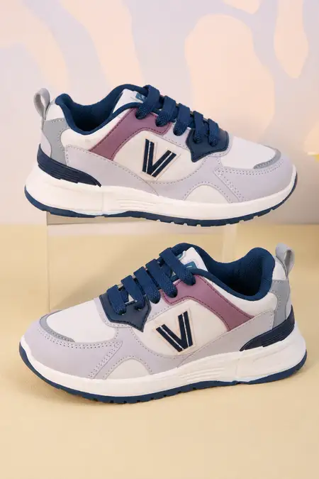 Girl's Lace-Up Breathable Casual Shoes