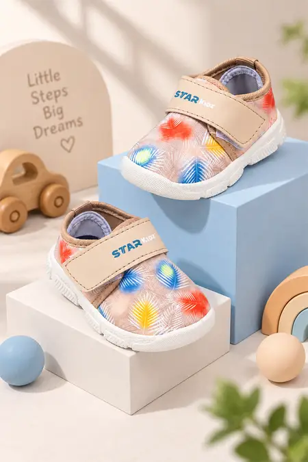 Velcro Strap Casual Shoes for Boy Kids