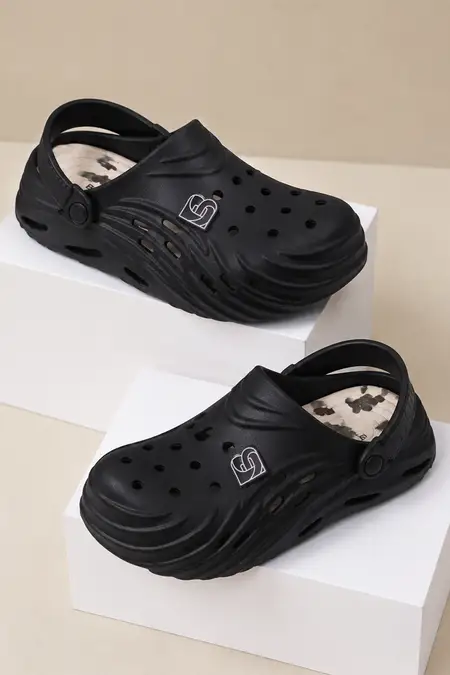 Casual Clogs with Adjustable Back Strap for Men
