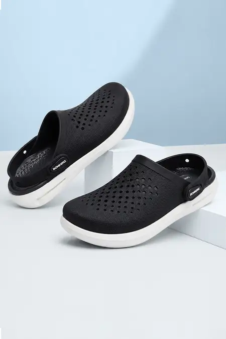 Casual Clogs with Adjustable Back Strap for Men