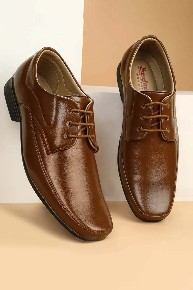 K11239G Men Tan Formal Shoes FMFS0001TAN10