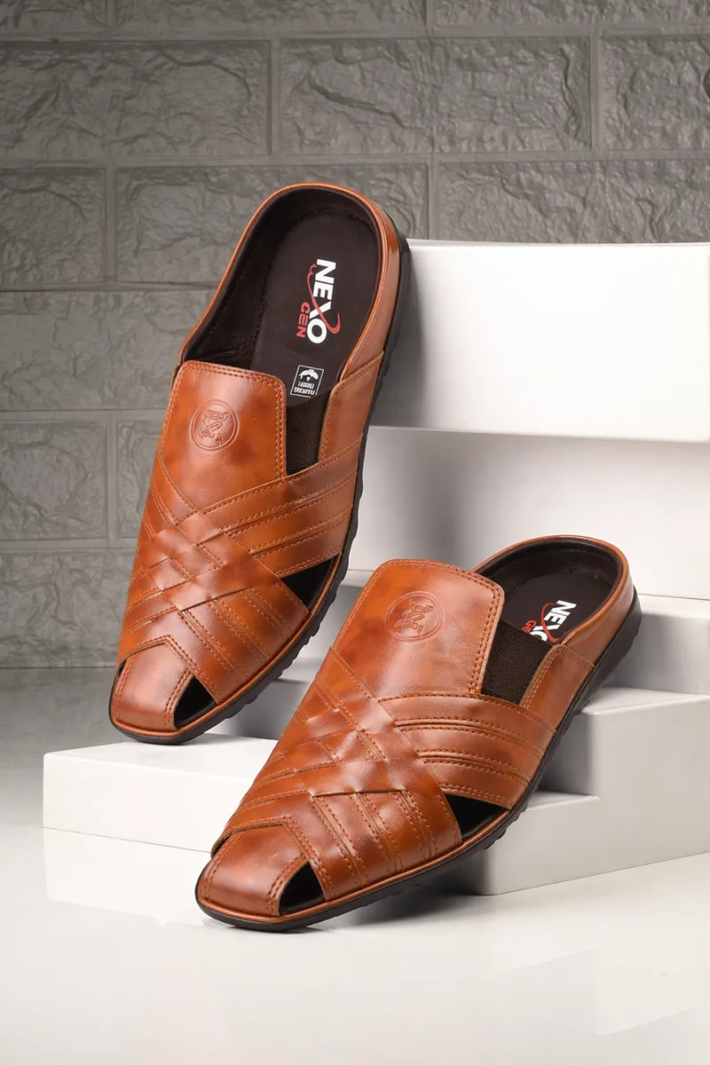 Fisherman-Style Criss-Cross Slippers for Men