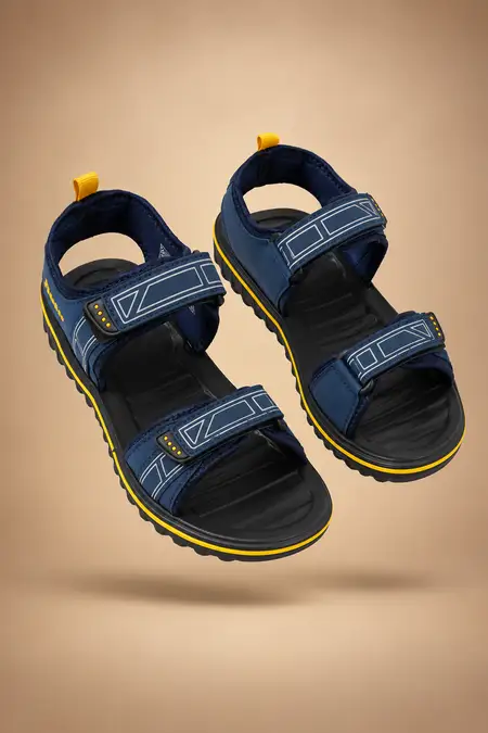 Men's Double Velcro Strap Sandals