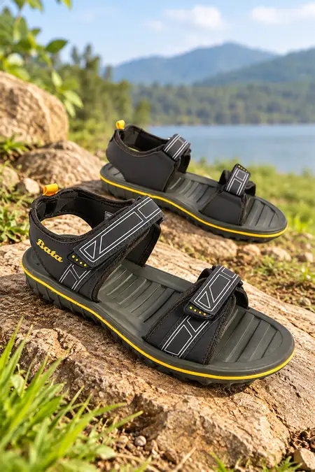 Men's Double Velcro Strap Sandals FMSA0014OLI8