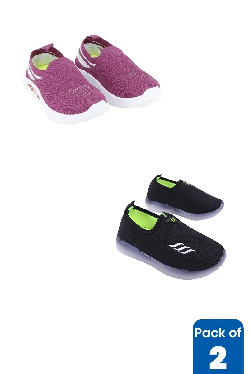 Pack of 2 Casual Shoes Combo for Kids