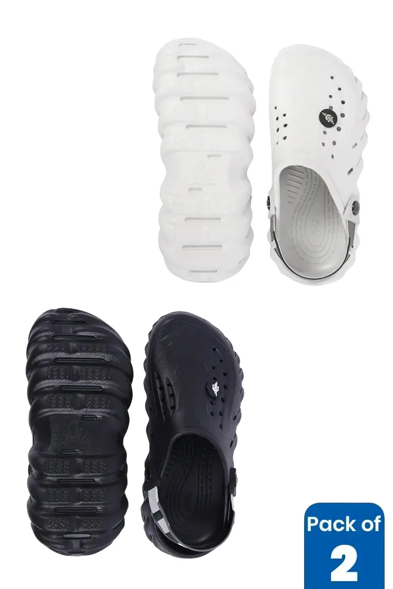 Men's Slip-On Slingback EVA Clogs - Pack of 2