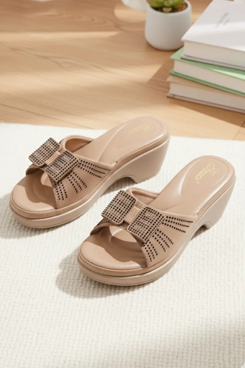Slip-on Heels Slippers for Women