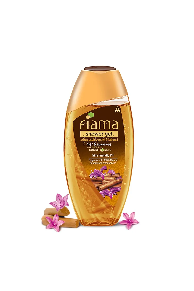 Fiama Golden Sandalwood & Patchouli Body wash Shower Gel - 250 ml