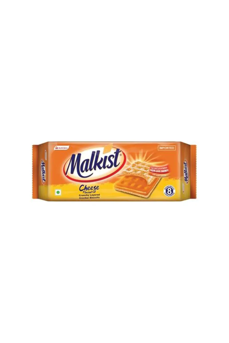 Malkist Cheese Cracker Biscuits -144 g Pouch