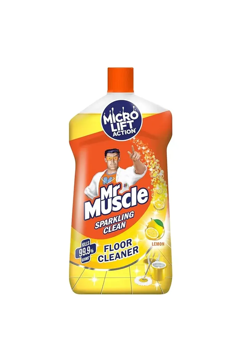 Mr. Muscle Sparkling Clean Floor Cleaner - 1Ltr Lemon