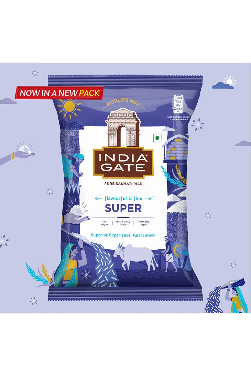India Gate Super Basmati Rice -1.2 kg