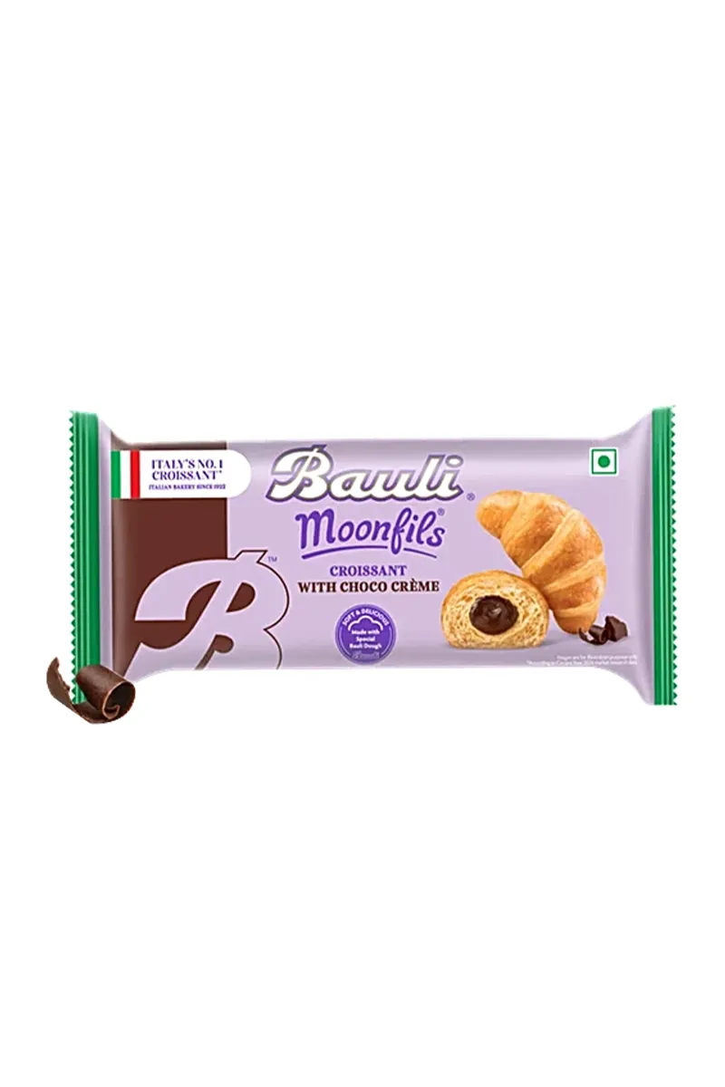 Bauli Moonfils Croissant,Choco Creme - 45 g Pouch