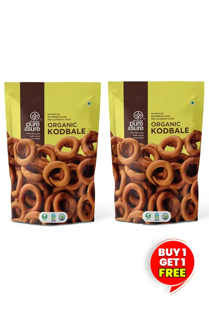 Phalada Pure & Sure Organic Kodbale - 120 g (Buy 1 Get1)