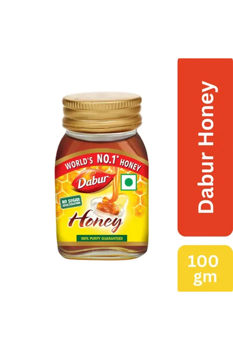Dabur 100% Pure Honey - 100g Bottle