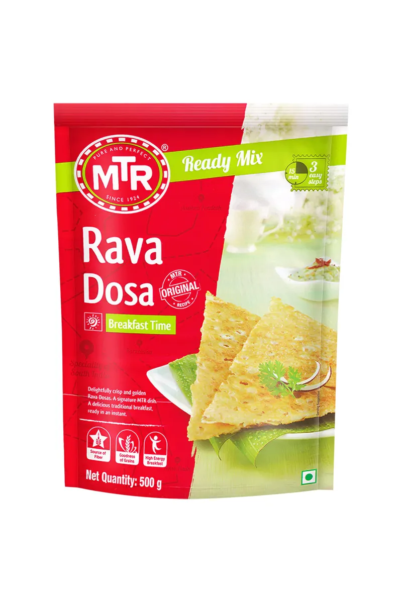 MTR Breakfast Rava Dosa Mix - 500 g Pouch