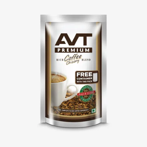 AVT Premium Rich filter coffee chicory blend (with free plastic container) - 200g