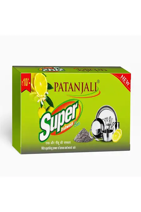 Patanjali Super Dishwash Bar - 225g
