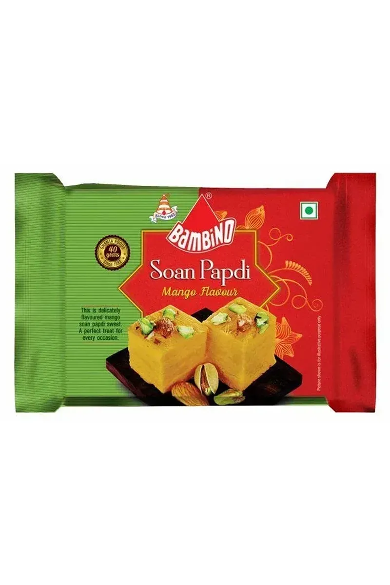 Bambino Soan Papdi Mango Flavour 200g