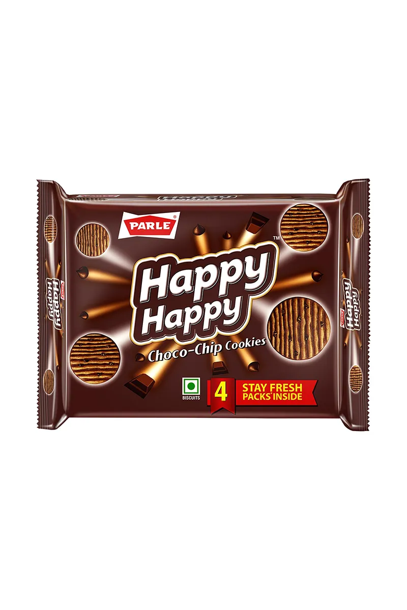 Parle Happy Happy Choco-Chip Cookies - 396g
