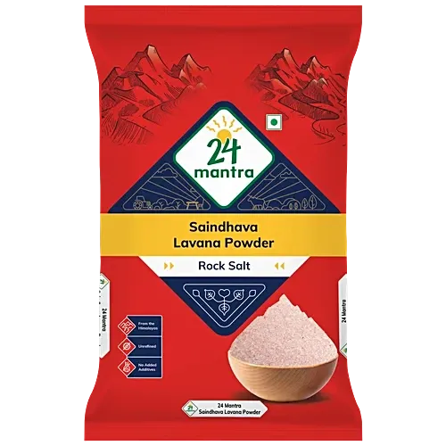 24 Mantra Saindhava Lavana Powder Rock Salt -1kg
