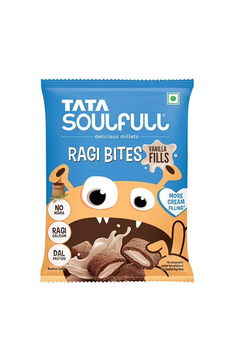 Tata Soulfull Ragi Bites Vanilla Fills - 250g