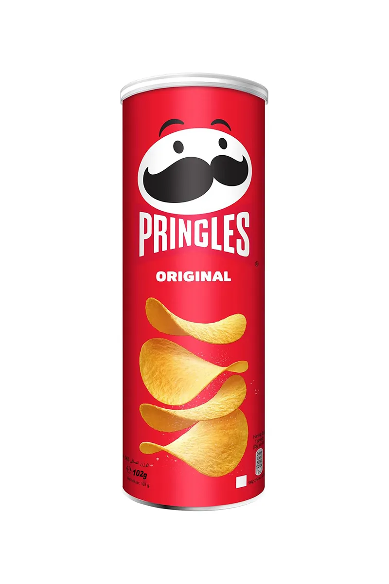Pringles Original Potato Crisps - 107g