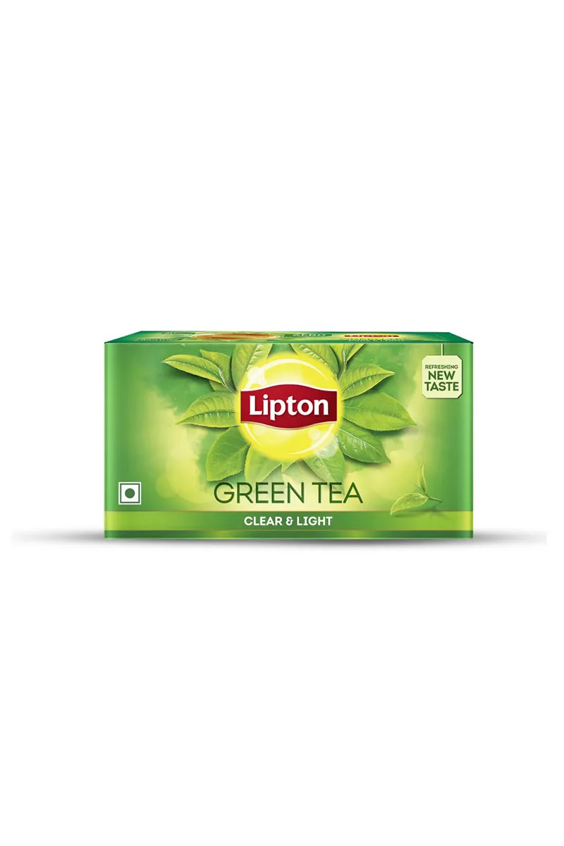 Lipton Clear & Light Green Tea Pouch - 10Bags * 1.3g