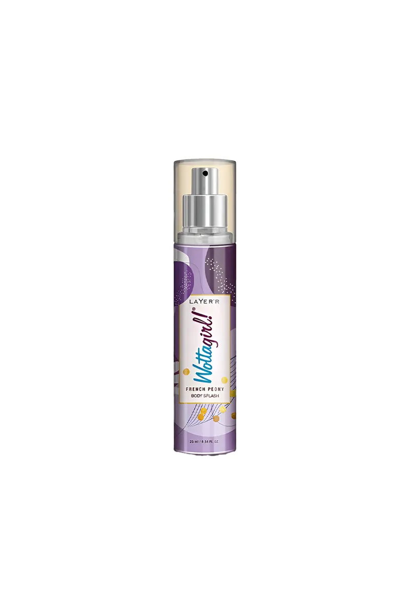 Layer’r Wottagirl French Peony Body Splash - 25ml