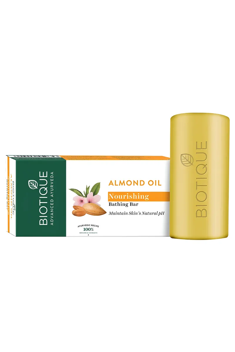 Biotique Almond Oil Nourishing Soap - 150g