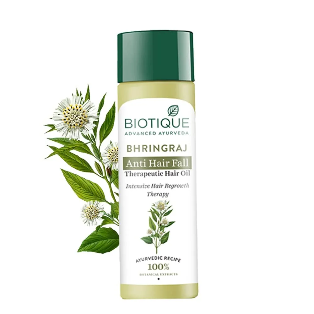Biotique Bhringraj Anti Hair Fall Therapeutic Hair Oil - 120ml