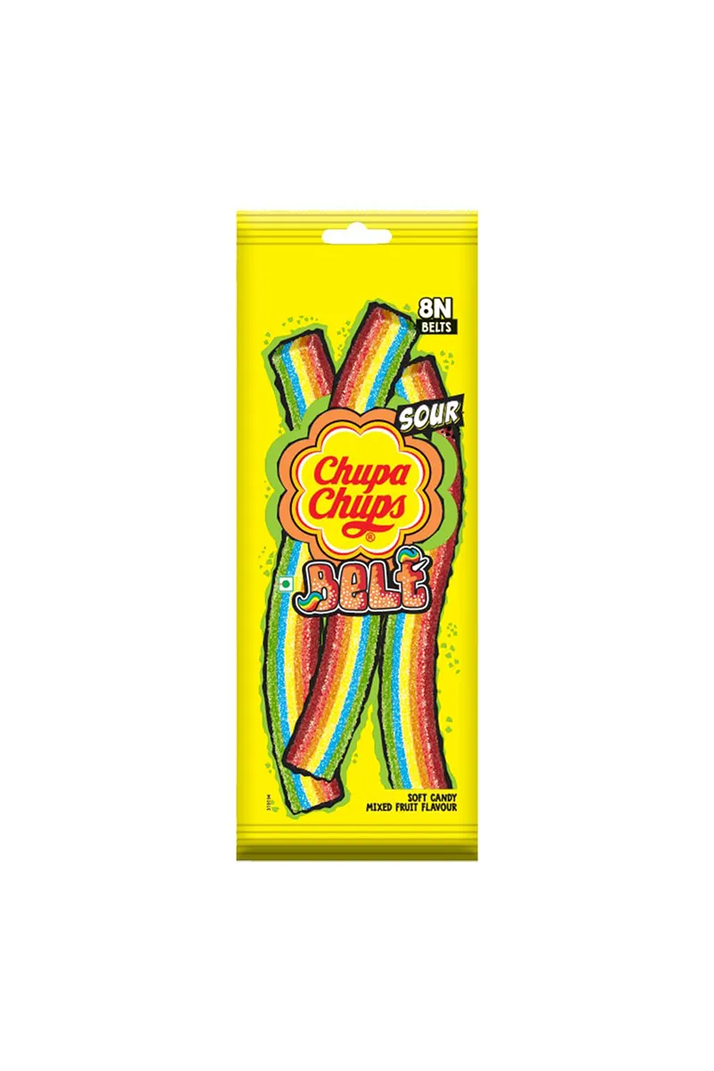 Chupa Chups Sour Belts - 57.6g