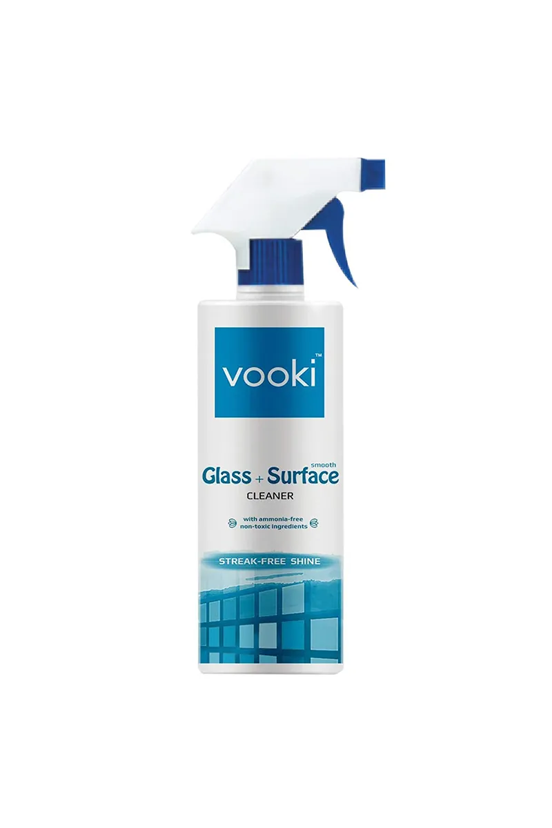 Vooki Ecofriendly Smooth Glass + Surface Cleaner - 500ml