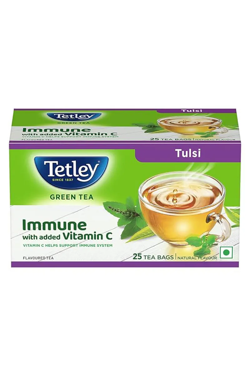 Tetley Tulsi Green Tea - 25 Bags 