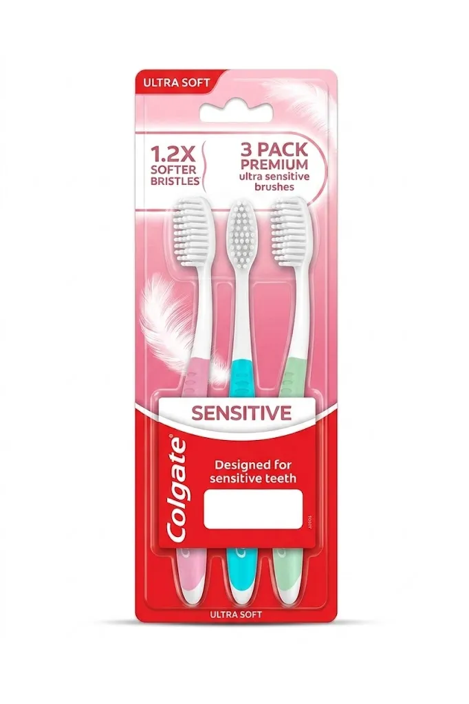 Colgate Sensitive+Toothbrush -  Pack of 3