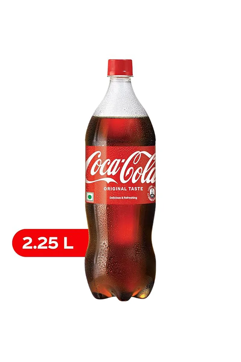 Coca-Cola Original Taste Soft Drink PET Bottle - 2.25L