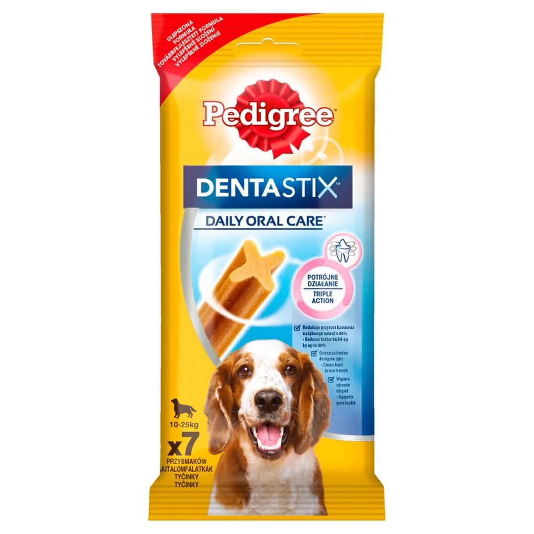 Pedigree Dentastix Oral Care Dog Treat Medium Breed (10-25 kg) - 180g