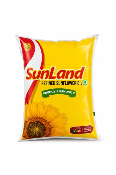 Sunland Refined Sunflower Oil - 1 Ltr  