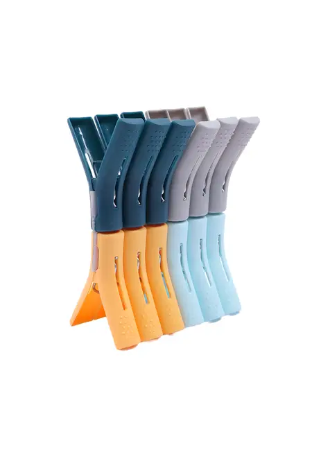 Plastic Cloth Clips (Eiffel Design) - Big (12 Clips)
