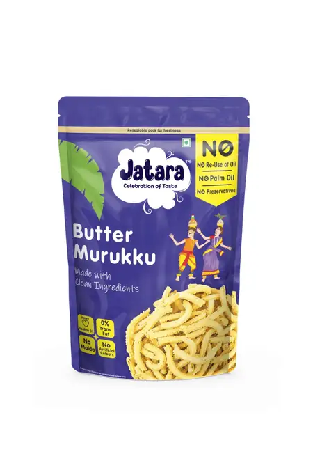 Jatara Premium Butter Murukku - 200g 