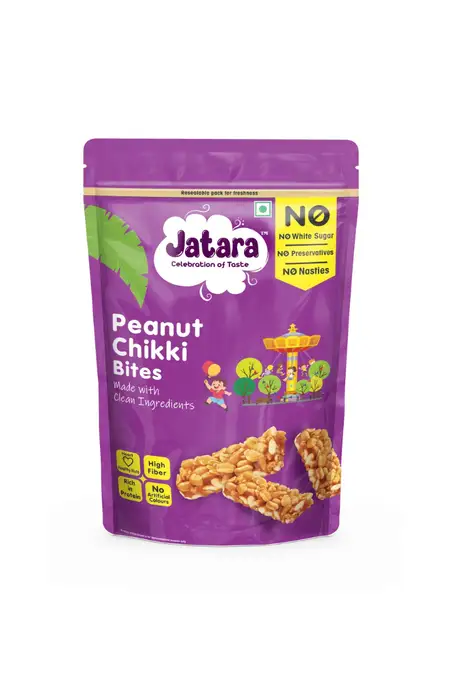 Jatara Peanut Chikki Bites - 180g 
