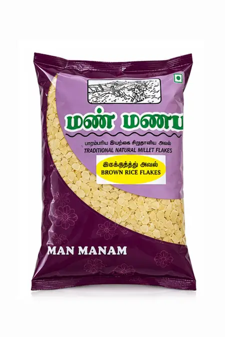 Manmanam Brown Rice Flakes - 250gm 