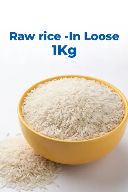 Raw Rice/Pacharisi - 1kg (In Loose)