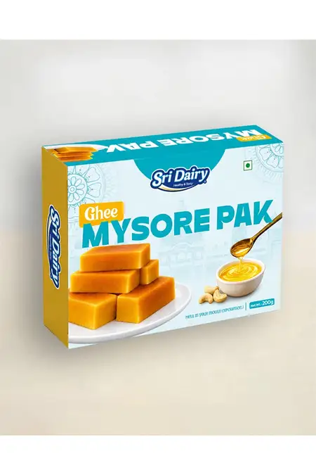 Sri Dairy Ghee Mysore Pak - 200g
