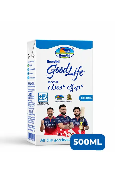 Nandini Good Life Toned Milk - 500ml 